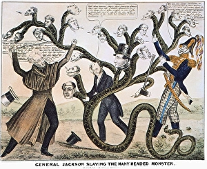 President Andrew Jackson destroying the Bank of the United States President Andrew Jackson destroying the Bank of the United States
