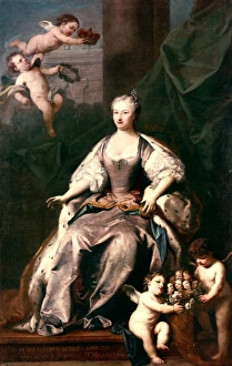 QUEEN CAROLINE WILHELMINA (1683-1737). Caroline Wilhelmina of Brandenburg-Ansbach QUEEN CAROLINE WILHELMINA (1683-1737). Caroline Wilhelmina of Brandenburg-Ansbach