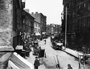 RIIS: MULBERRY BEND, c1888. The Mulberry Bend. Photograph, c1888, by Jacob Riis RIIS: MULBERRY BEND, c1888. The Mulberry Bend. Photograph, c1888, by Jacob Riis