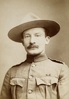 ROBERT BADEN-POWELL (1857-1941). 1st Baron of Gilwell. English soldier ROBERT BADEN-POWELL (1857-1941). 1st Baron of Gilwell. English soldier