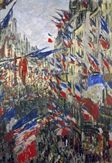 Saint Denis street festivities of 30 June 1878 on La rue Montorgueil, Paris, France Saint Denis street festivities of 30 June 1878 on La rue Montorgueil, Paris, France