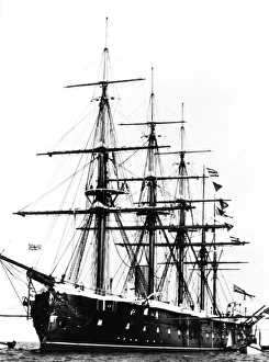 SHIPS: HMS AGINCOURT. HMS Agincourt, launched in 1865 and scrapped in 1961 SHIPS: HMS AGINCOURT. HMS Agincourt, launched in 1865 and scrapped in 1961