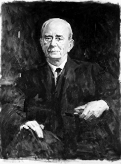 SIR CHARLES S. SHERRINGTON (1861-1952). English physiologist. Oil on canvas, c1927 SIR CHARLES S. SHERRINGTON (1861-1952). English physiologist. Oil on canvas, c1927
