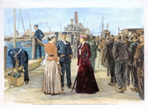 Smart society yachting parties using one side of the 26th Street pier are contrasted with Smart society yachting parties using one side of the 26th Street pier are contrasted with
