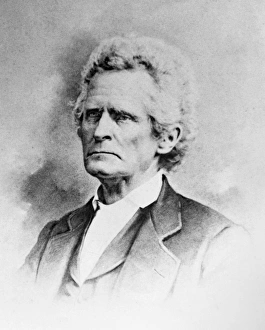 STEPHEN TRIGG LOGAN (1800-1880). American lawyer and politician, law partner of Abraham Lincoln STEPHEN TRIGG LOGAN (1800-1880). American lawyer and politician, law partner of Abraham Lincoln