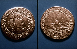 United States gold doubloon by Ephraim Brasher, 1787 United States gold doubloon by Ephraim Brasher, 1787