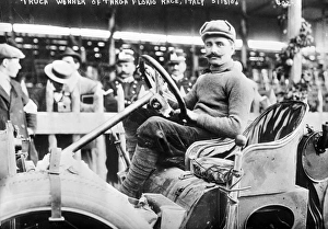 VINCENZO TRUCCO, 1908. Italian racecar driver. Winner of the 1908 Targa Florio race in Sicily VINCENZO TRUCCO, 1908. Italian racecar driver. Winner of the 1908 Targa Florio race in Sicily