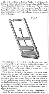 WASHBOARD, 1870. A newly-patented washing board WASHBOARD, 1870. A newly-patented washing board