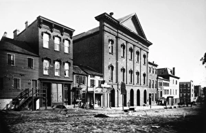 WASHINGTON: FORD'S THEATRE. A view of Ford's Theatre, site of the assassination WASHINGTON: FORD'S THEATRE. A view of Ford's Theatre, site of the assassination
