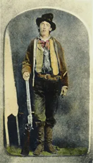 WILLIAM H. BONNEY (1859-1881). Known as Billy the Kid. American desperado WILLIAM H. BONNEY (1859-1881). Known as Billy the Kid. American desperado