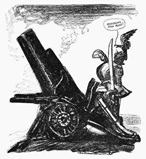 WORLD WAR I: CARTOON, 1915. The Kaisers Terms of Peace. American cartoon, 1915 WORLD WAR I: CARTOON, 1915. The Kaisers Terms of Peace. American cartoon, 1915