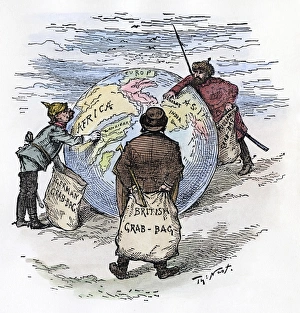 The World's Plunderers. Germany, England, and Russia grab what they can of Africa The World's Plunderers. Germany, England, and Russia grab what they can of Africa