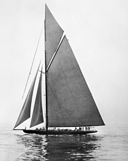 YACHT: SHAMROCK II, 1920. The British racing yacht, Shamrock II YACHT: SHAMROCK II, 1920. The British racing yacht, Shamrock II