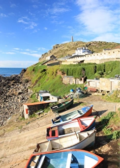 Images Dated 2010: Cape Cornwall Print: Atlantic Coast Landscape