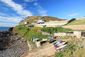 Cape Cornwall Print: Atlantic Coast Landscape