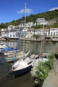 Cornwall Prints: Polperro Print - A Cornish Fishing Village