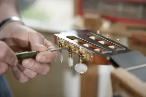 Images Dated 2005: Paul Fischer Guitar Maker Print
