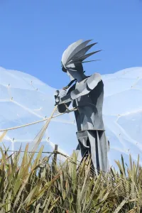 Adam Statue Print: 20-foot Steel Figure