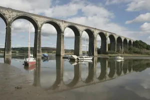 Reflection Prints: St Germans Rail Viaduct Print