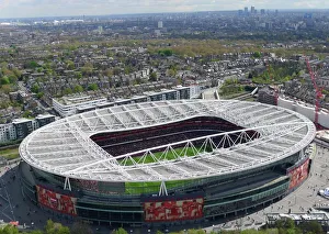 Aerial view of Emirates Stadium. Arsenal v Chelsea, barclays Premier League Aerial view of Emirates Stadium. Arsenal v Chelsea, barclays Premier League