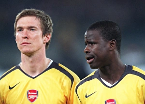 Alex Hleb and Emmanuel Eboue (Arsenal). Juventus 0:0 Arsenal Alex Hleb and Emmanuel Eboue (Arsenal). Juventus 0:0 Arsenal