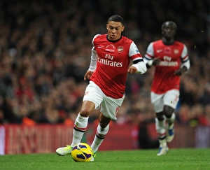 Alex Oxlade-Chamberlain (Arsenal). Arsenal 3:3 Fulham. Barclays Premier League. Emirates Stadium Alex Oxlade-Chamberlain (Arsenal). Arsenal 3:3 Fulham. Barclays Premier League. Emirates Stadium