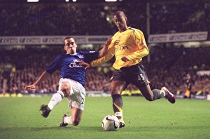 Armand Traore (Arsenal) Leon Osman (Everton) Armand Traore (Arsenal) Leon Osman (Everton)