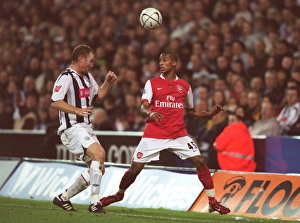Armand Traore (Arsenal) Steve Watson (WBA) Armand Traore (Arsenal) Steve Watson (WBA)