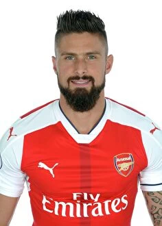 Images Dated 21st September 2016: Arsenal 2016-17 First Team Squad Photoshoot: Olivier Giroud at London Colney