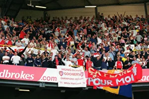 Arsenal Fans celebrate winning the League. Tottenham Hotsour v Arsenal Arsenal Fans celebrate winning the League. Tottenham Hotsour v Arsenal