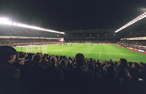 Arsenal Stadium during the match, photographed from the South Stand Arsenal Stadium during the match, photographed from the South Stand