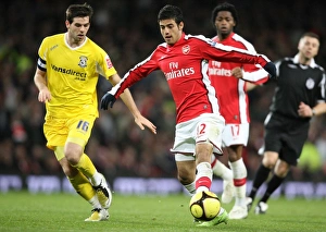 Carlos Vela (Arsenal) Joe Ledley (Cardiff) Carlos Vela (Arsenal) Joe Ledley (Cardiff)