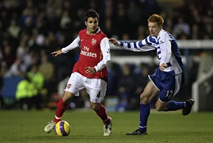 Cesc Fabregas (Arsenal) David Kitson (Reading) Cesc Fabregas (Arsenal) David Kitson (Reading)