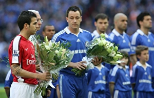 Cesc Fabregas (Arsenal) John Terry (Chelsea) Cesc Fabregas (Arsenal) John Terry (Chelsea)