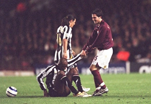 Cesc Fabregas (Arsenal) Patrick Vieira (Juve). Arsenal 2:0 Juventus Cesc Fabregas (Arsenal) Patrick Vieira (Juve). Arsenal 2:0 Juventus