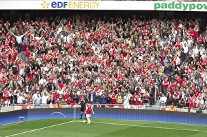 Cesc Fabregas (Arsenal) prepares to take a corner Cesc Fabregas (Arsenal) prepares to take a corner