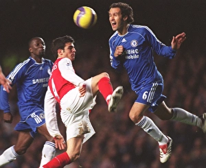 Cesc Fabregas (Arsenal) Ricardo Carvalho (Chelsea) Cesc Fabregas (Arsenal) Ricardo Carvalho (Chelsea)