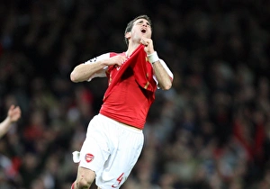 Cesc Fabregas (Arsenal) shows his frustration Cesc Fabregas (Arsenal) shows his frustration