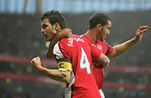 Team/players coaches fabregas cesc/cesc fabregas celebrates 1st arsenal goal Team/players coaches fabregas cesc/cesc fabregas celebrates 1st arsenal goal