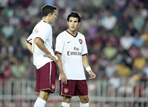 Cesc Fabregas and Robin van Persie (Arsenal) Cesc Fabregas and Robin van Persie (Arsenal)
