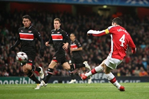 Cesc Fabregas scores his 2nd goal Arsenals 3rd Cesc Fabregas scores his 2nd goal Arsenals 3rd