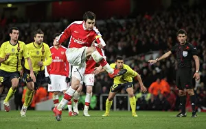 Cesc Fabregas scores Arsenals 2nd goal from the penalty spot. Arsenal 2:2 Barcelona Cesc Fabregas scores Arsenals 2nd goal from the penalty spot. Arsenal 2:2 Barcelona