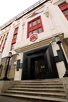 East Stand Main Entrance. Arsenal Stadium, Highbury, London, 27/2/04 East Stand Main Entrance. Arsenal Stadium, Highbury, London, 27/2/04