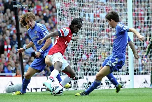 Gervinho (Arsenal) David Luiz and Oscar (Chelsea). Arsenal 1:2 Chelsea Gervinho (Arsenal) David Luiz and Oscar (Chelsea). Arsenal 1:2 Chelsea