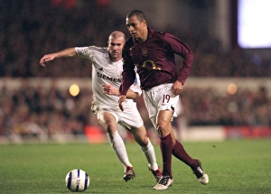 Gilberto (Arsenal) Zinedine Zidane (Real Madrid) Gilberto (Arsenal) Zinedine Zidane (Real Madrid)