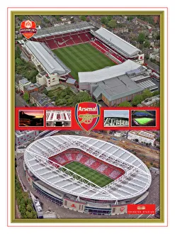 Highbury and the Emirates Framed Photographic Print Highbury and the Emirates Framed Photographic Print