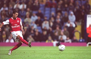 Jeremie Aliadiere scores Arsenals 1st goal from the penalty spot Jeremie Aliadiere scores Arsenals 1st goal from the penalty spot