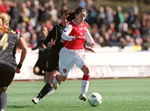 Karen Carney (Arsenal) Lise Klaveness (Umea) Karen Carney (Arsenal) Lise Klaveness (Umea)