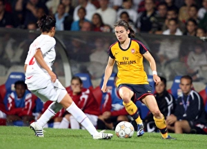 Karen Carney (Arsenal) Lousia Necib (Lyon) Karen Carney (Arsenal) Lousia Necib (Lyon)