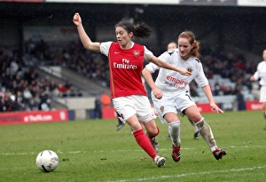 Karen Carney (Arsenal) Sophie Bradley (Leeds) Karen Carney (Arsenal) Sophie Bradley (Leeds)